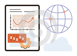 Data Analysis and Global Connectivity with Cloud Technology Representation
