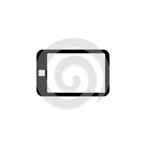 the tablet icon. Element of minimalistic icon for mobile concept and web apps. Signs and symbols collection icon for websites, web