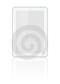 Tablet isolated on white