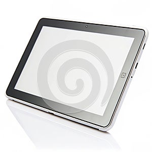 Tablet isolated on white background