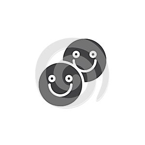 Tablet LSD vector icon