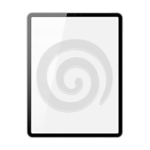 Tablet pc computer isolated on white background