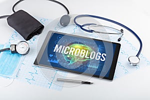 Tablet pc and medical tools