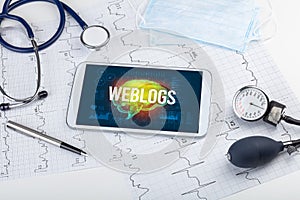 Tablet pc and medical tools