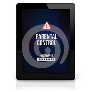 Tablet pc parental control