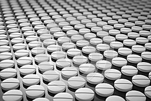 Tablet pills background