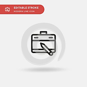 Tablet Simple vector icon. Illustration symbol design template for web mobile UI element. Perfect color modern pictogram on