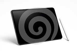 Tablet and Stylus Elegance â Modern Digital Drawing and Creative Tool for Design, Art, and Illustration