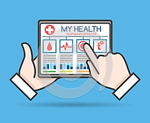 Tablet telehealth concept