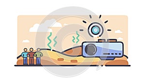 Tablet to Device Transfer, Digital Data Exchange Interface, vector design Generative AI