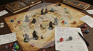 Tabletop role playing game session