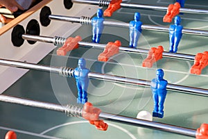 Tabletop soccer photo