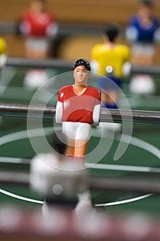 Tabletop soccer photo