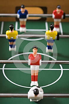 Tabletop soccer