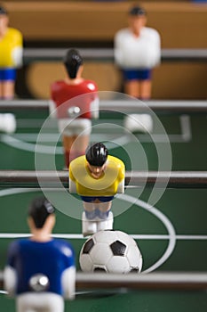 Tabletop soccer