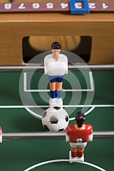 Tabletop soccer