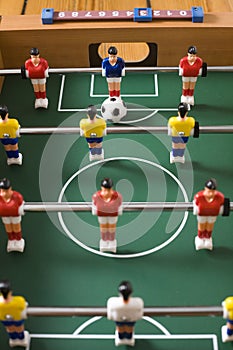 Tabletop soccer