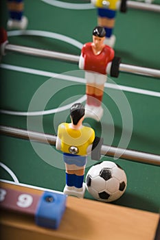 Tabletop soccer photo