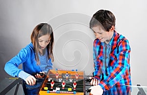 Tabletop soccer