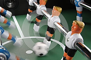 Tabletop soccer