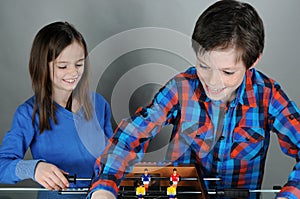 Tabletop soccer players