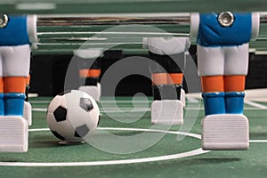 Tabletop soccer, team