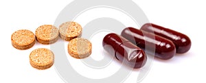 Tablets and capsules