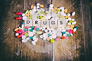 Tablets and narcotic addiction