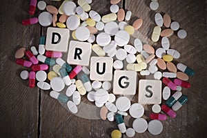 Tablets and narcotic addiction