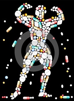 Tablets Pills Bodybuilder