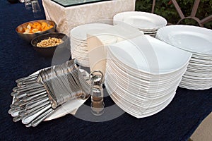 Tableware and plates