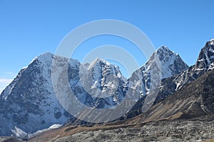 Taboche is a mountain in the Khumbu region