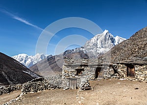 The Taboche peak 6367m in Nepal