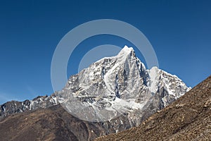 Taboche Peak in Nepal photo