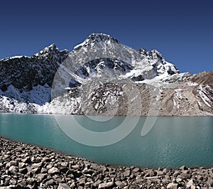 Taboche Tsho and Pharilapche Peak