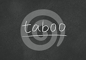 Taboo photo