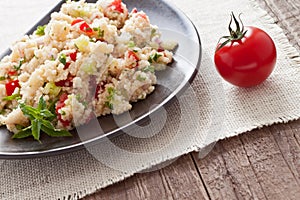 Tabouleh, a cousous salad