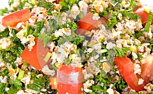 Tabouli Salad Closeup