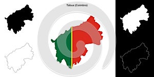 Tabua outline map