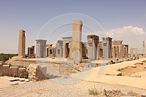 Tachara palace in Persepolis (Iran)