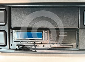 Tachograph — a control device installed on board motor vehicles