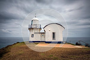 Tacking Point Lighthouse at Port Macquarie, NSW, Australia photo