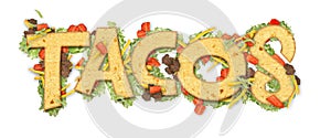 Taco Fun Party Art Logo