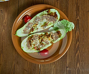 Taco Stuffed Summer Squash Boats