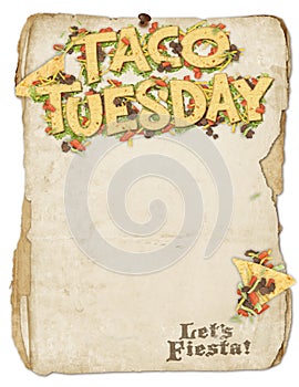 Taco Tuesday Party Flyer