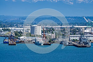 Tacoma Port Piers