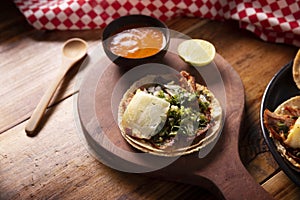 Tacos al pastor mexican recipe photo