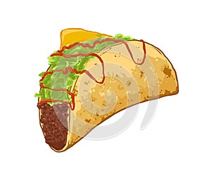Tacos ilustration photo
