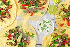 Tacos Lengua of grilled Beef Tongue