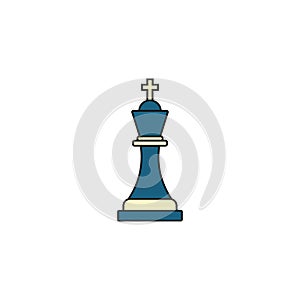 Tactical Advantage solid icon, Business Strategy